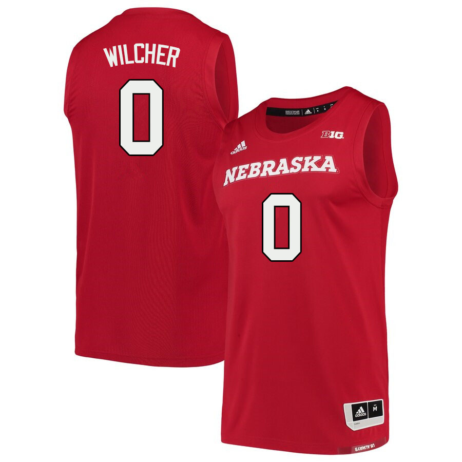 Men #0 C.J. Wilcher Nebraska Cornhuskers College Basketball Jerseys Sale-Scarlet